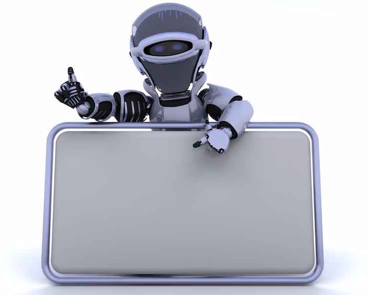 Menschlicher Roboter über leerem Screen – Hawvivaseo Level 12