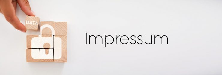Schriftzug Impressum